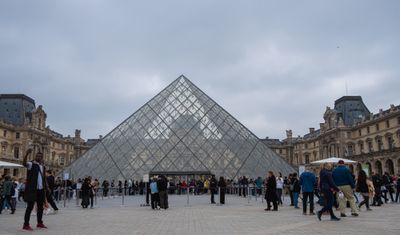 Saw the high points in the Louvre the next day