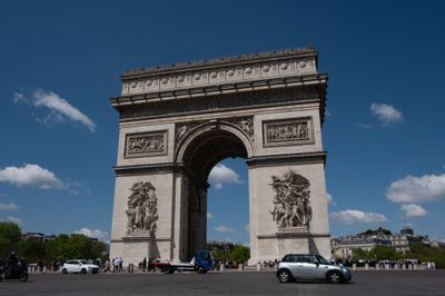 to the Arc de Triomphe