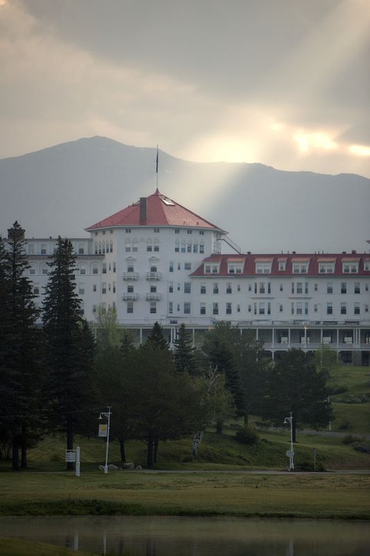 Passing Storm, Mount Washington Hotel, Bretton Woods, NH