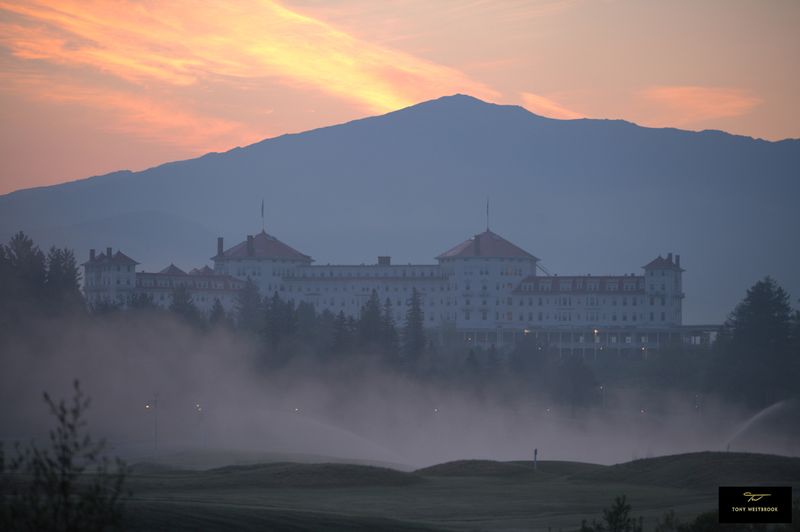 Sunrise, Mt Washington Hotel 
