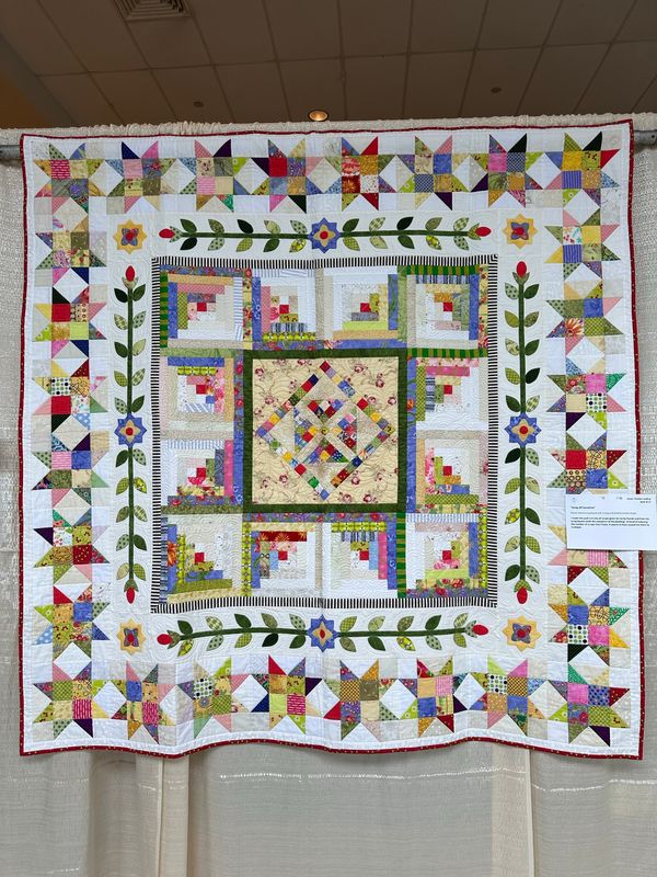  Quilt 17 by Kathy Wright - Scrap of Sunshine