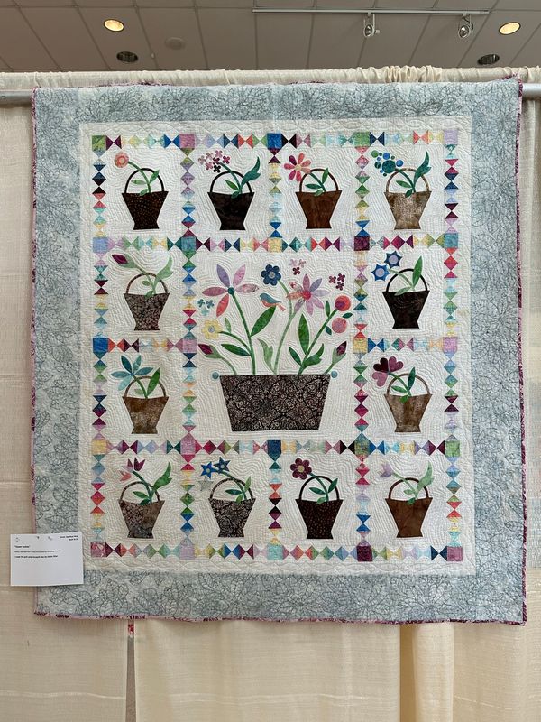 Quilt 23 by Christine Gambin - Flower Baskets