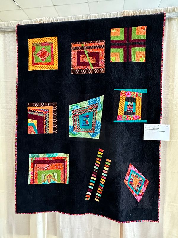 Quilt 4 by Cindy Perkins - Bernstein Bears Trying To Find Home