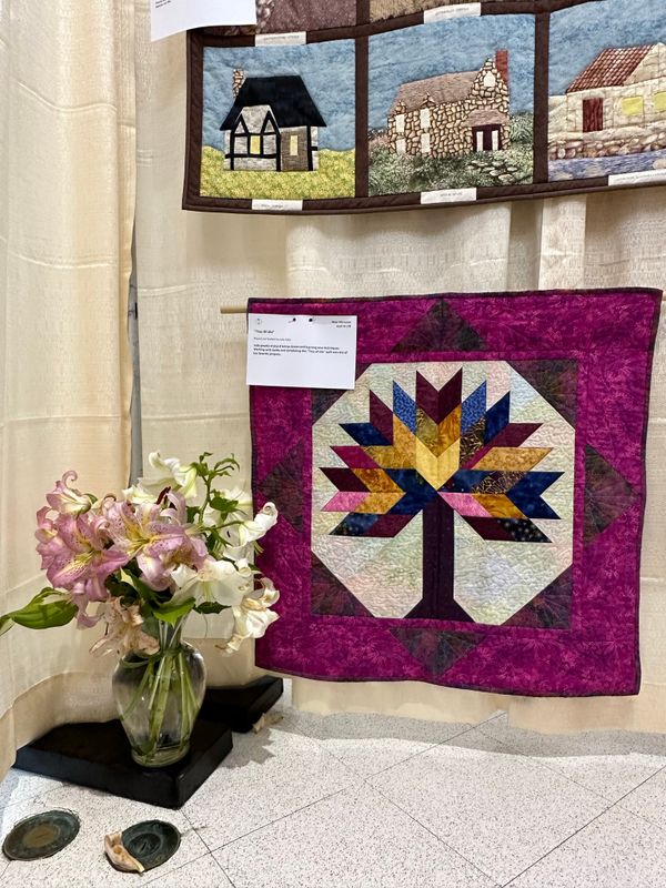 Quilt 178 by Judy Rabe - Tree of Life - 30 x 30