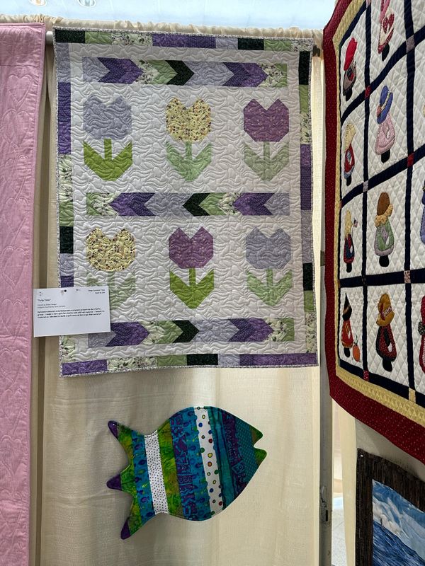 Quilt 224 by Diane Steiger - Tulip Time