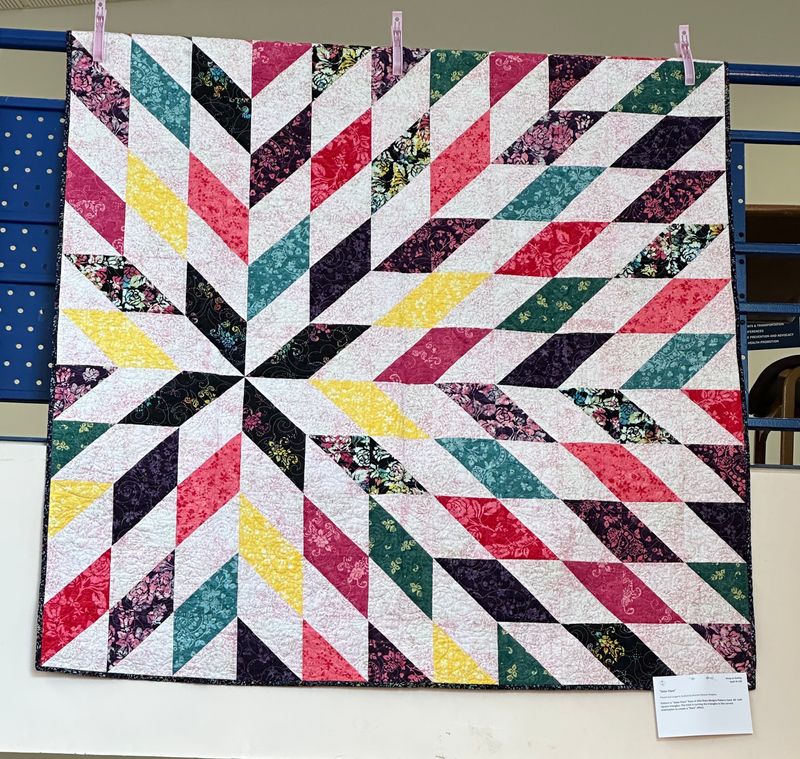 Quilt 230 by Brenda Weaver-Kingsley - Solar Flare