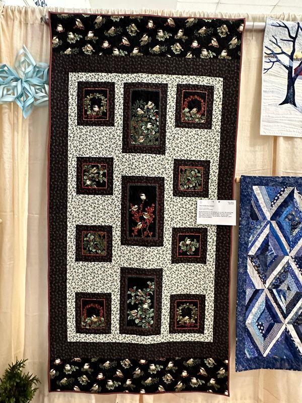 Quilt 269 by Lynette Wilson -Omas Drafty Door Solution