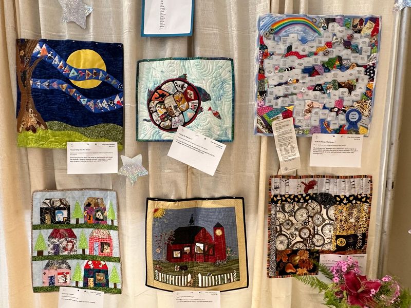 Quilt 19, 41, 45, 82, 160, 199.  Details in Caption