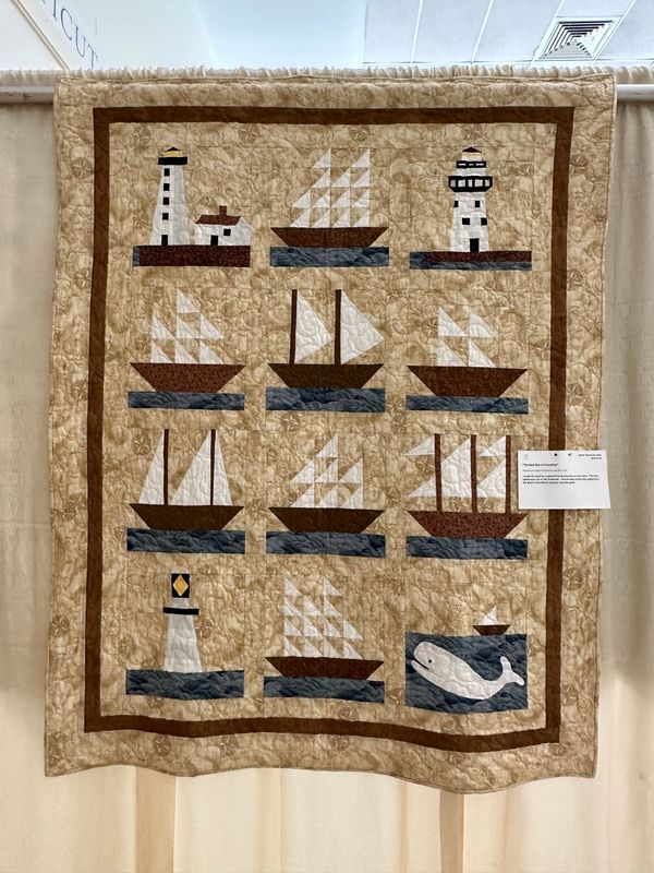 Quilt 46 by Jennifer Clark - The Best Ship is Friendship