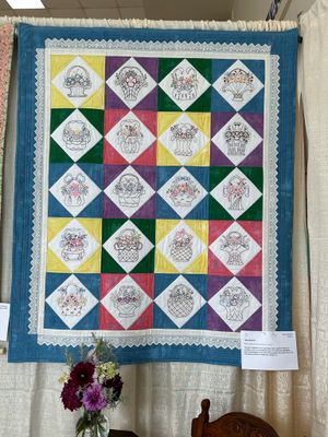Quilt 1 by Terry Donati - May Baskets
