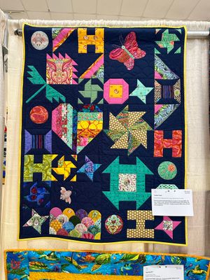 Quilt 14 by Kathy Wright - Garden Party