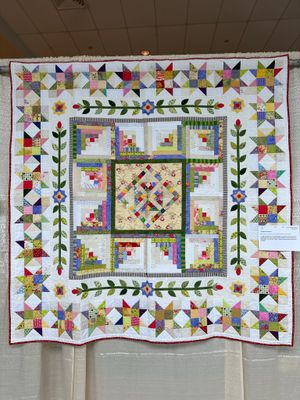  Quilt 17 by Kathy Wright - Scrap of Sunshine