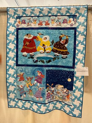 Quilt 20 by Kathy Wright - Winter Festival in Alaska