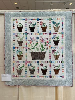 Quilt 23 by Christine Gambin - Flower Baskets