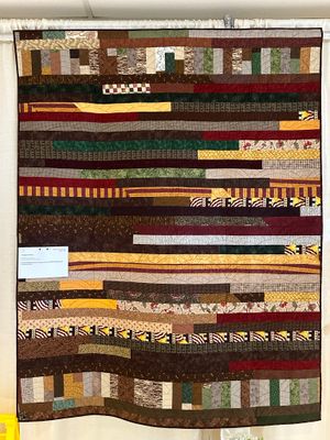 Quilt 180 by Eunice Petrini - Scrappy Browns
