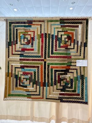 Quilt 182 by Sharon Barry - “Antelope Canyon” -