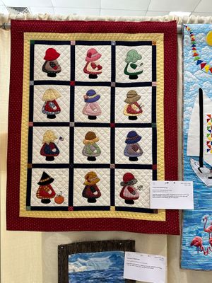 Quilt 250 by Nancy Taber - A Year of Sunbonnet Sue