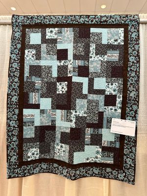 Quilt 270 by Aline Banta - “Chocolate Garden”