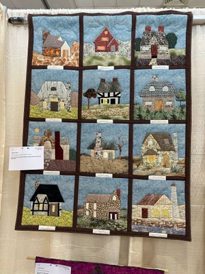 Quilt 274 by Paula Horne - Historic Homes