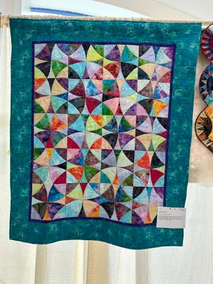Quilt 55 by Betsy Morgan - Wheel of Mystery