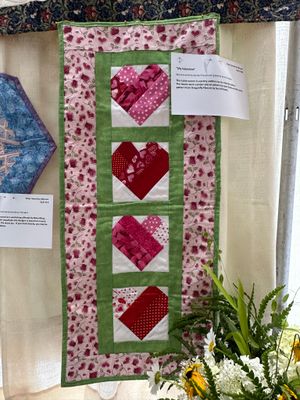 Quilt 80 by Karen Rhoades - “My Valentine”