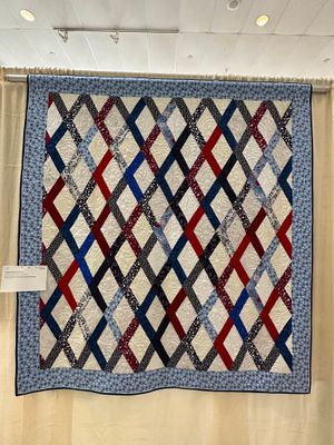 Quilt 87 by Jane Connelly - Scrappy Diamonds and Stars
