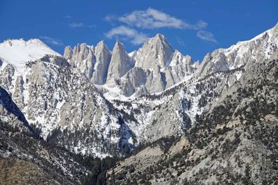  Mt. Whitney, from near Whitney Portal, March 19, 2024.