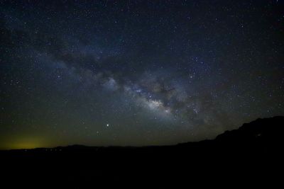 Milky Way with Jupiter and Saturn