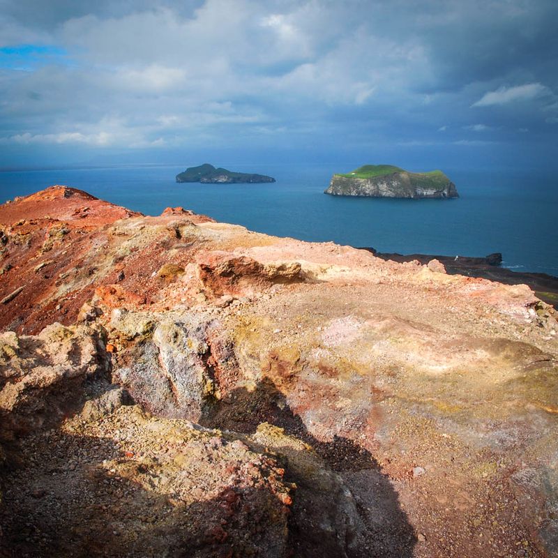 Island volcano