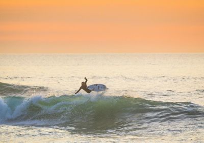 Sunset Surfing