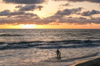 Sunset at Seaside State Beach