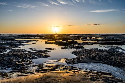 Tide Pool Sunset