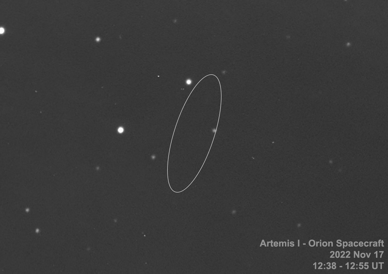 Artemis I - Orion Spacecraft -- November 17, 2022