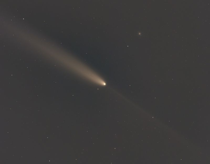C/2023 A3 (Tsuchinshan-ATLAS) -- October 15, 71mm refractor, tracked