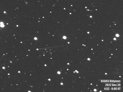 2022 Dec 22: 65803 Didymos - Lowell 42-inch