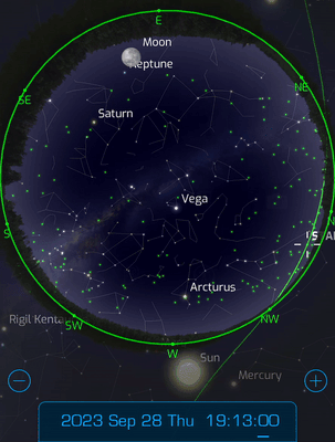 Starlink Satellite Visibility from Latitude 33 N