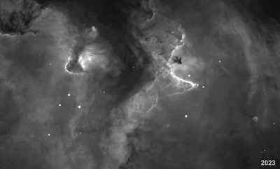 IC1848 -- 1954 - 2023 - High Proper Motion Stars Only