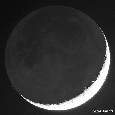 Waxing Moon -- 2024 January 13-14