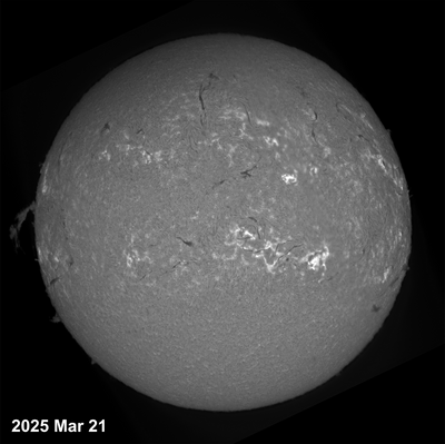 Sun Rotation -- 2025 Mar 21 - Apr 16