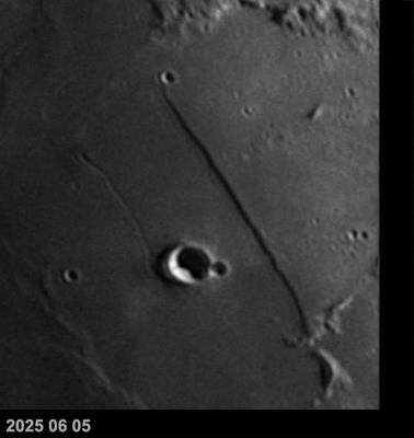 Rupes Recta Sunrise by Rik Hill - 2025 June 5 - 8