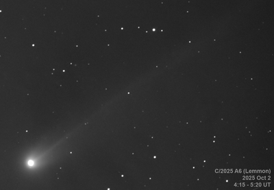 C/2025 A6 (Lemmon) - October 2, 2025