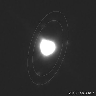 Uranus Moons Overlaid -- 2016