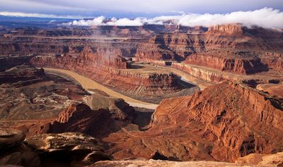 Dead Horse Point with Fog