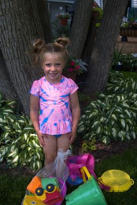Annie on the 4th of July