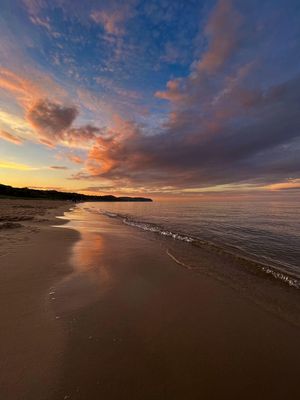 At the Baltic coast