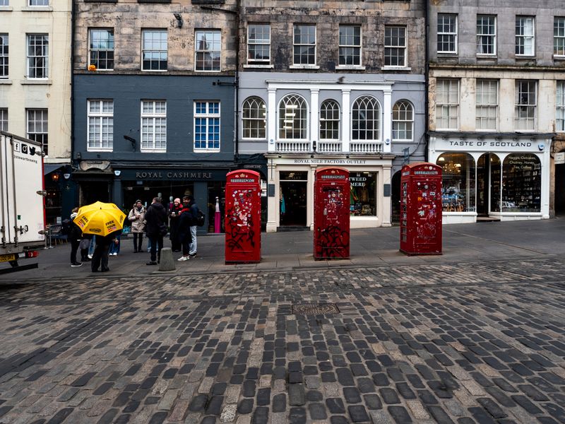 Before the Rush, Royal Mile, Edinburgh
