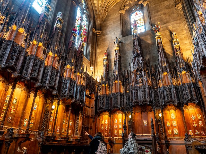 The Order of the Thistle in St Giles Cathedral, Edinburgh