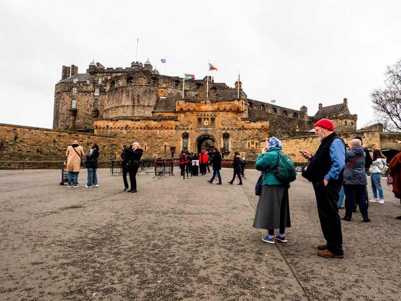 The Approach to the Castle, Edinburgh