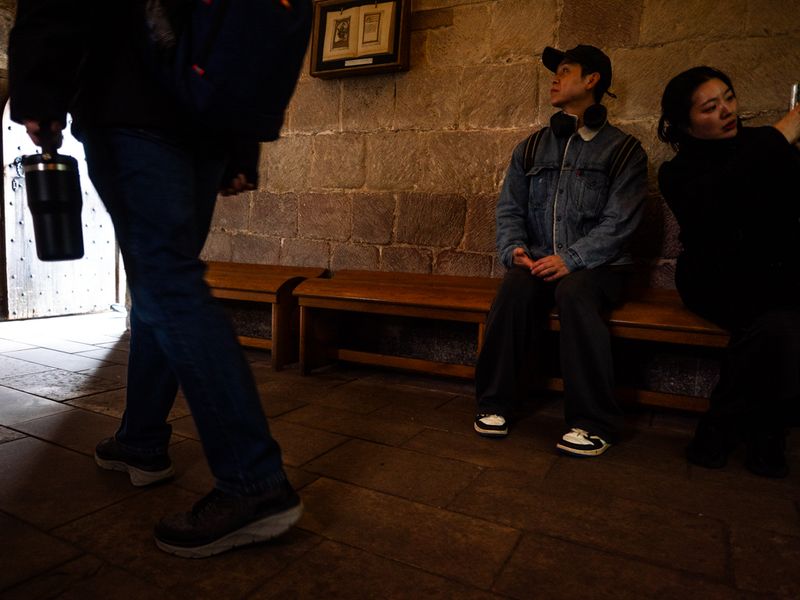 Inside St Margaret's Chapel, Edinburgh Castle