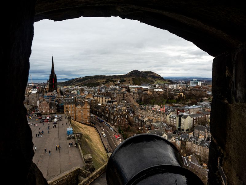 Over Edinburgh